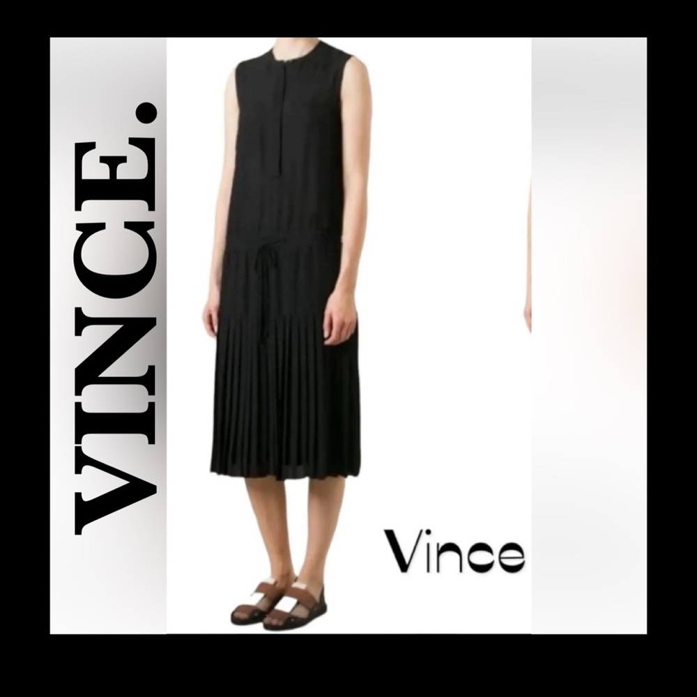Vince. Black Dress